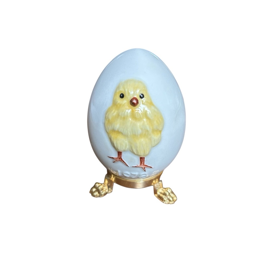Goebel Vintage 1978 First Edition‎ Annual Easter Egg Chick W Original Box